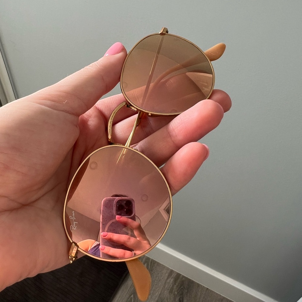 Pink Tint Raybans - Picture 2 of 2